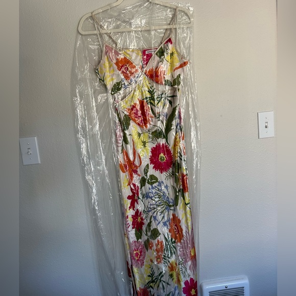 Poppies silk maxi - Picture 3 of 5